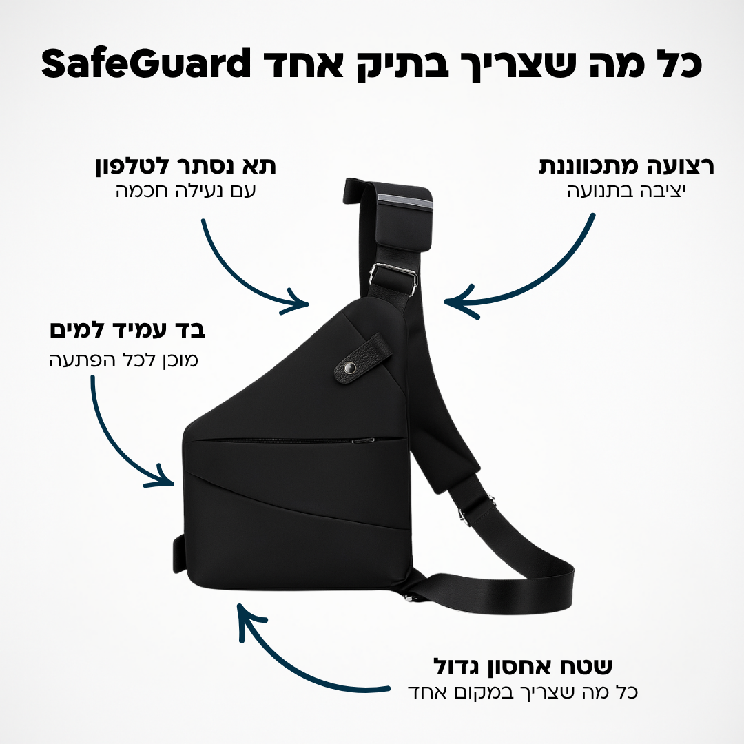 SafeGuard השומר האישי שלכם בנסיעות